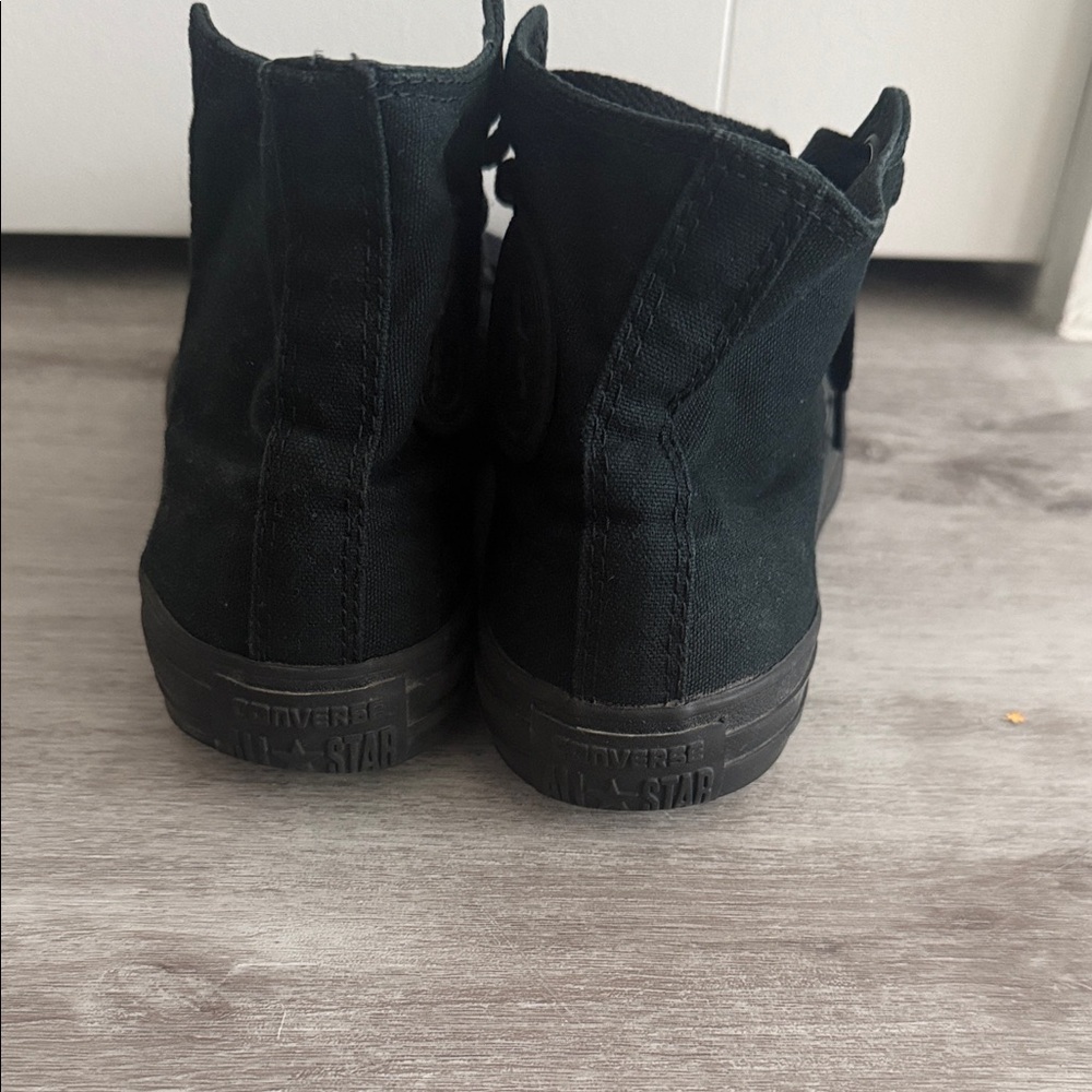 Converse Black High-Top Sneakers - Picture 3 of 3